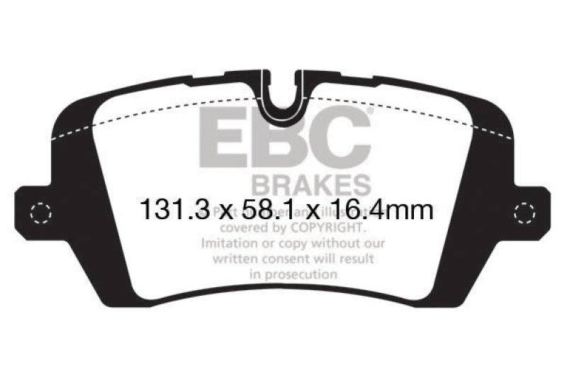 EBC Disc Brake Pad Set DP62161 Photo - Primary