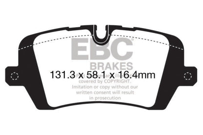EBC Disc Brake Pad Set DP42161R Photo - Primary