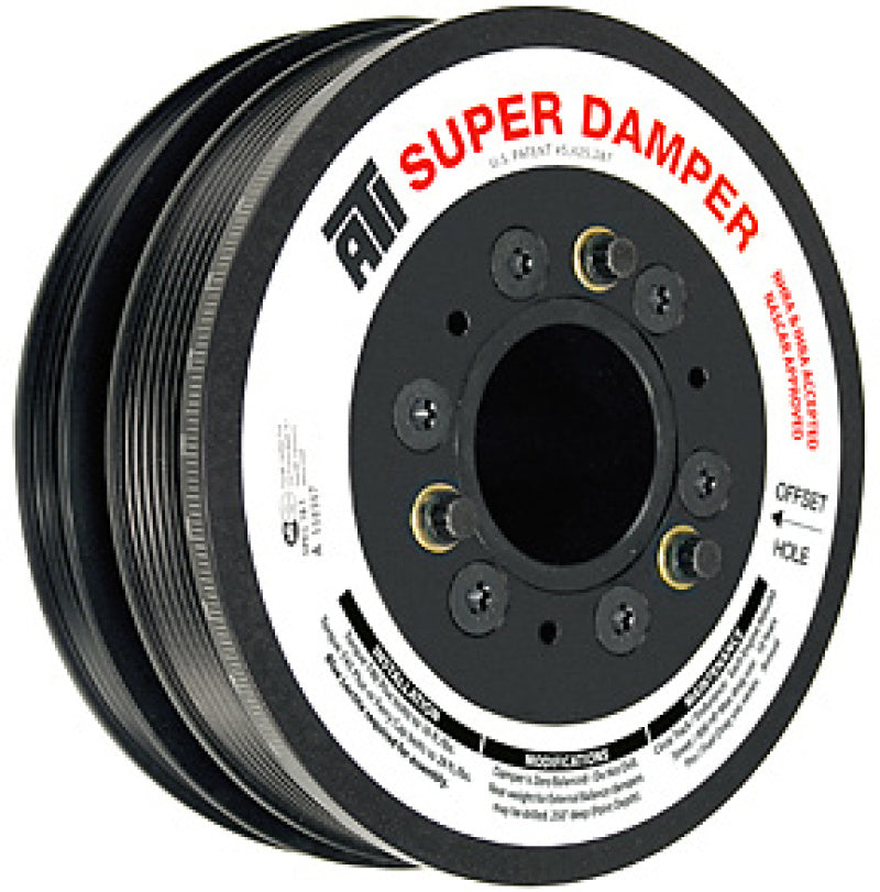 ATI Damper - 7.425in - Steel LW - 6/4 Grv - LS1-2-3-6 & L76 - 97-13 - Y Body & SS & G8 - 3 Ring ATI917246 ATI917246 Photo - Primary