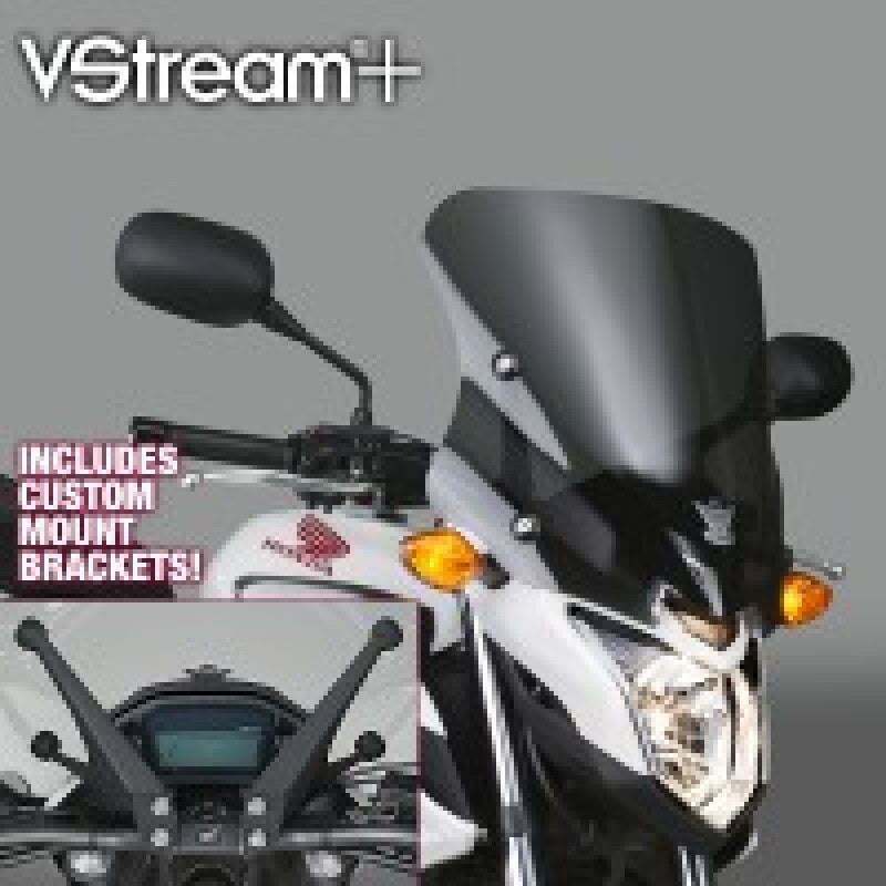 National Cycle 13-18 Honda CB500F- V Stream/ Wave Low Windshield-Tinted N20054 N20054 User 1