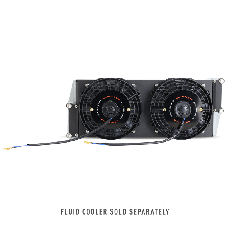 Mishimoto Universal 17in. Heavy-Duty Oil Cooler Fan Shroud - Micro Wrinkle Black MMFS-HDOC-17 MMFS-HDOC-17 User 1