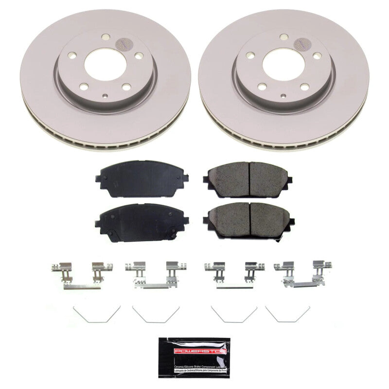 PowerStop Power Stop 19-23 Mazda 3 Front Z17 Coated Brake Kit CRK8756 CRK8756 Photo - Primary