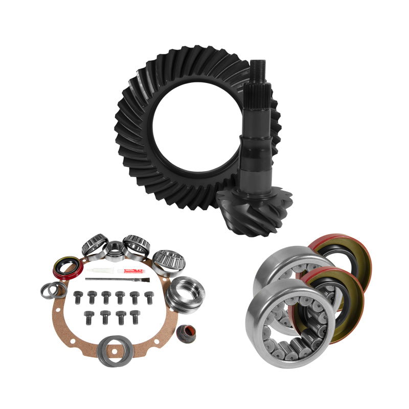 Yukon Gear & Axle Yukon 8.8in Ford 3.73 Rear Ring & Pinion Install Kit 2.99in OD Axle Bearings and Seals YGK2066 YGK2066 Photo - Primary