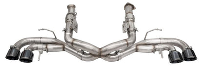 Corsa 2020 Corvette C8 3in Xtreme Cat-Back Exhaust 4.5in Black Quad Tips - Deletes stock AFM Valve 21104BLK 21104BLK User 1