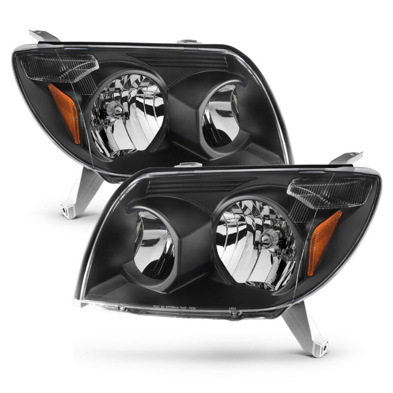 Anzo  2003-2005 Toyota 4Runner Crystal Headlights Black 111394 Photo - Primary
