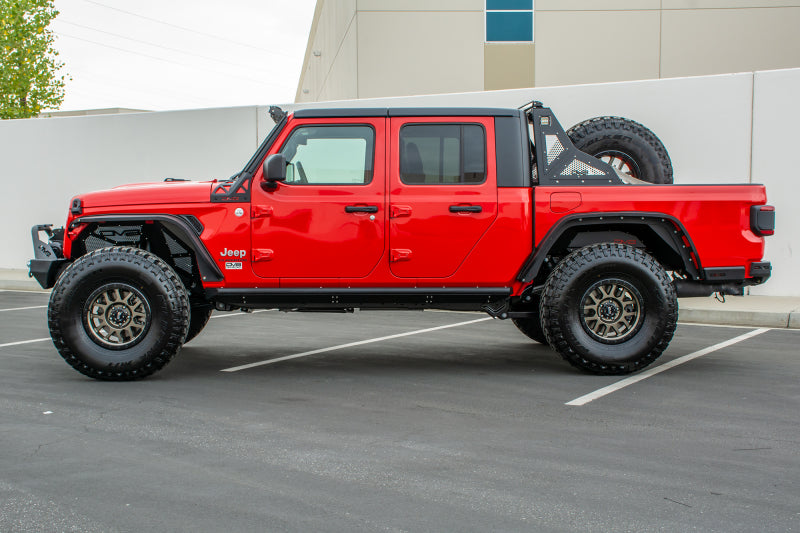 DV8 Offroad 201+ Jeep Gladiator Rear Inner Fenders - Black INFEND-04RB INFEND-04RB Photo - Mounted
