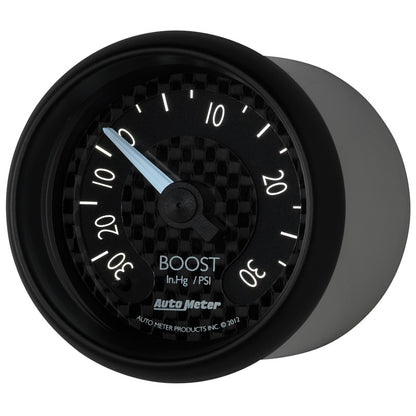 Autometer GT Series 52mm Mechanical 30 In Hg/30 psi Vacuum/Boost Gauge 8003 8003 User 3