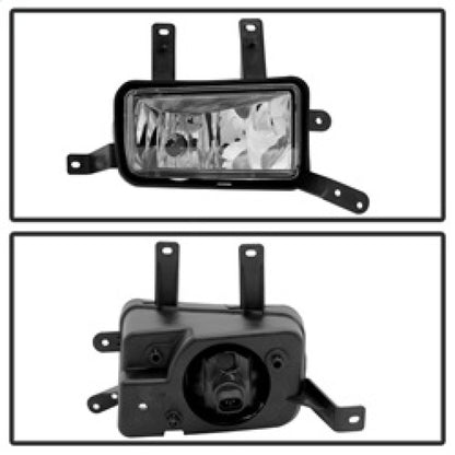 Spyder Chevy Suburban Tahoe 2015-17 OEM Fog Lights W/Chrm trim Cover and Switch Clear FL-CTAH15-C 9031588 9031588 Photo - Unmounted
