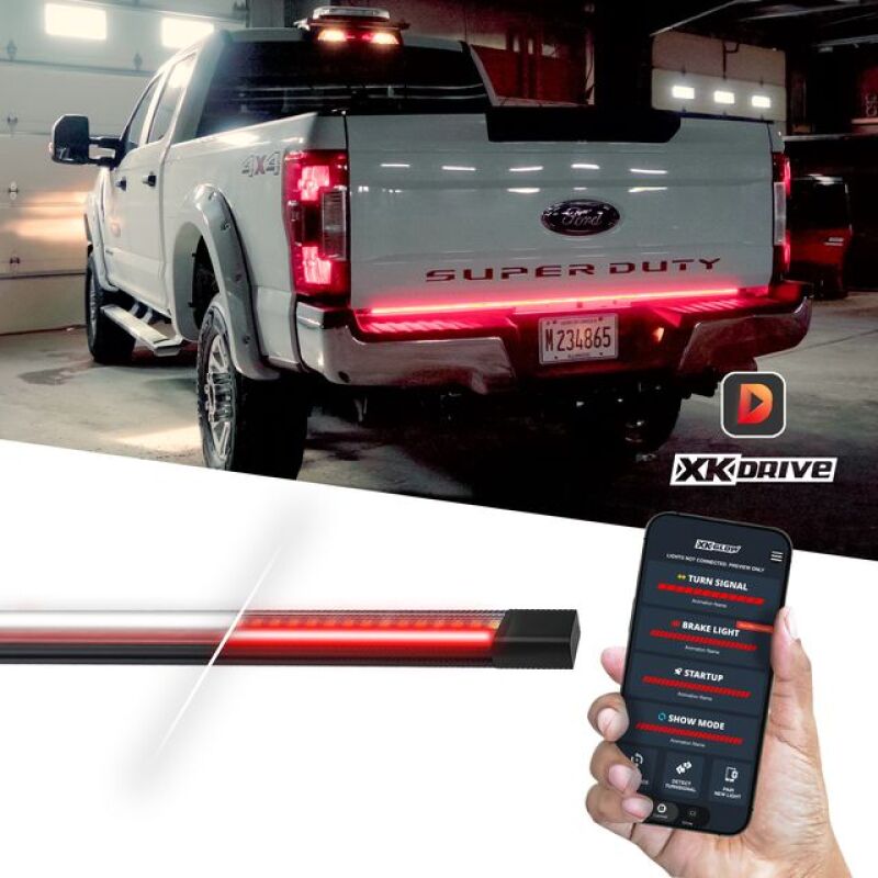 XKGLOW XKG Tailgate LED Light Bar Lights Light Tailgate Bar main image