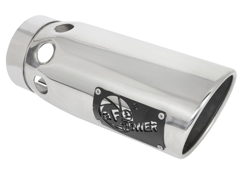 aFe  POWER 49T40501-P121 MACH Force-Xp 4"304 SS Intercooled Exhaust Tip 49T40501-P121 Photo - Primary