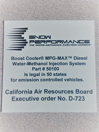 Snow Performance Stg 3 Boost Cooler Water Injection Kit TD (Red Hi-Temp Tubing and Quick Fittings) SNO-50100 SNO-50100 Photo - Primary
