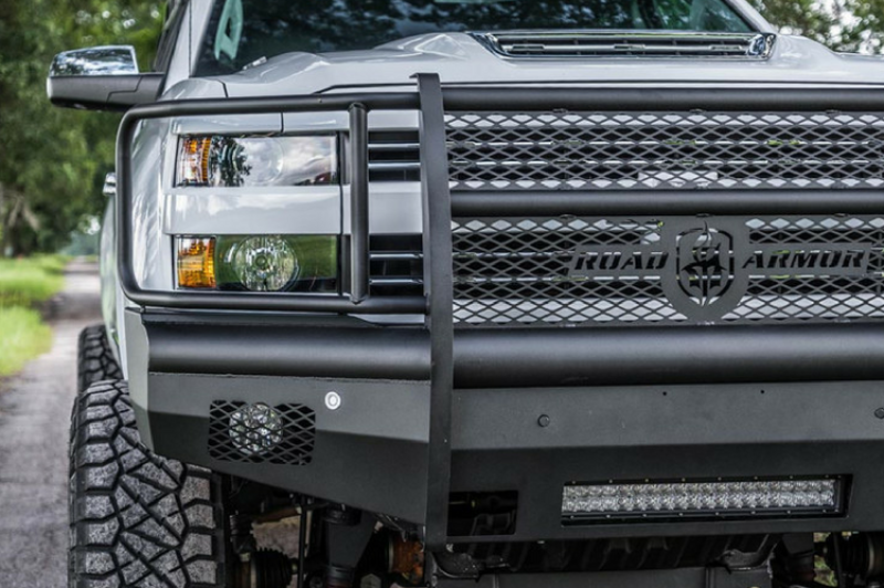 Road Armor 15-19 Chevy 2500 Vaquero Front Bumper Full Guard - Tex Blk 315VF6B 315VF6B Photo - Primary
