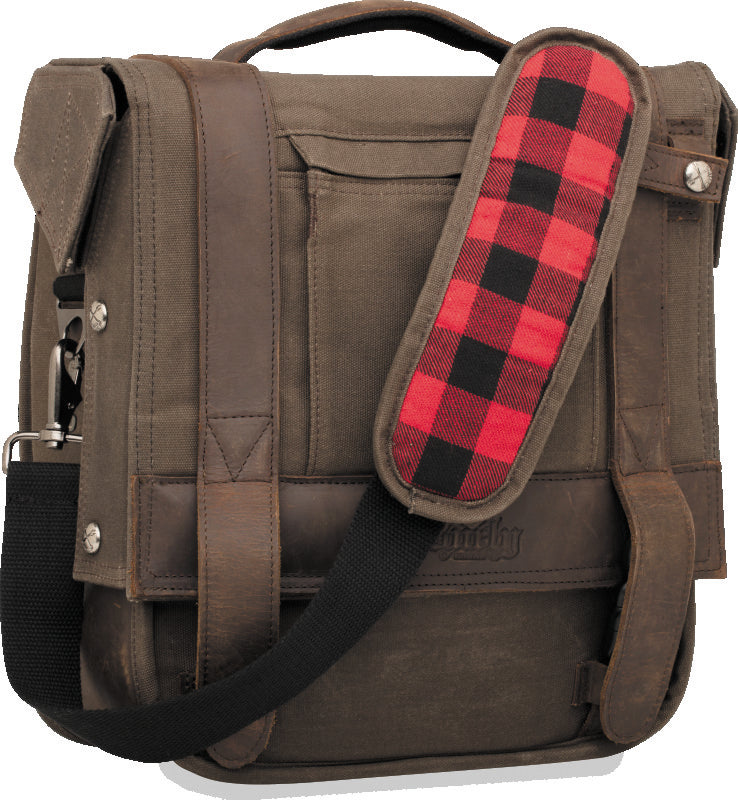 Burly Brand Voyager Saddlebag (Ea) - Dark Oak B15-1000D B15-1000D User 3