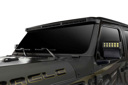 ORACLE Lighting Oracle Jeep Wrangler JL/Gladiator JT Integrated Windshield LED Light Bar System 5917-023 5917-023 Photo - Mounted