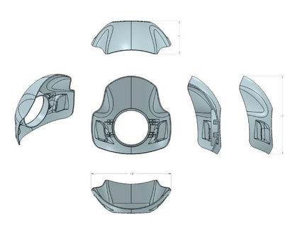 Burly Brand Cafe Sport Fairing B10-1001 B10-1001 User 1