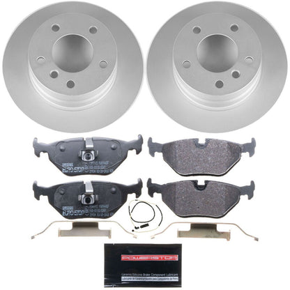 PowerStop Power Stop 03-05 BMW Z4 Rear Euro-Stop Brake Kit ESK5130 ESK5130 Photo - Primary