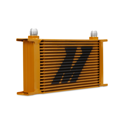 Mishimoto 19 Row Gold Universal Oil Cooler Core MMOC-19G Photo - Close Up