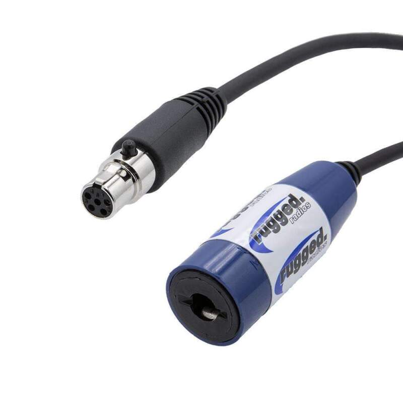 Rugged Radios OFFROAD Straight Cable to Intercom (Select Length) 2 Feet CS-OFF-2 CS-OFF-2 Photo - Primary