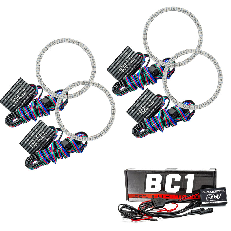 ORACLE Lighting Oracle Mercedes Benz S-Class 07-09 Halo Kit - ColorSHIFT w/ BC1 Controller 2700-335 2700-335 Photo - Primary