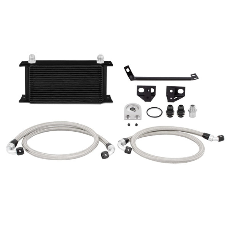 Mishimoto Oil Cooler Black Ford Mustang Ecoboost 2015+ MMOC-MUS4-15BK Photo - Primary