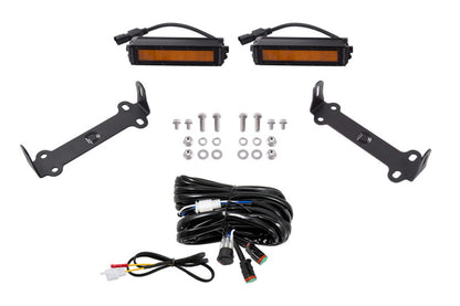 Diode Dynamics 14-21 Toyota 4Runner Stage Series SAE/DOT LED Lightbar Kit - Amber SAE/DOT Wide DD6758 DD6758 Photo - Primary