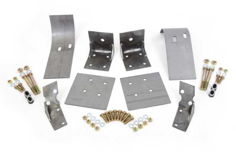 UMI Performance 79-93 Ford Mustang Lower Control Arm Reinforcements 1001 1001 Photo - Primary
