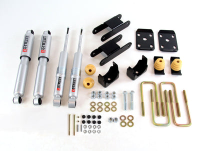 Belltech 2015 GM Colorado/Canyon Ext Cab Short Bed Lowering Kit w/ND II Shocks 999SP Photo - Primary