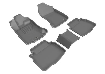 3D MAXpider 20-21 Subaru Legacy/Outback Kagu 1st Row Floormat - Gray L1SB02801501 L1SB02801501 Photo - Primary