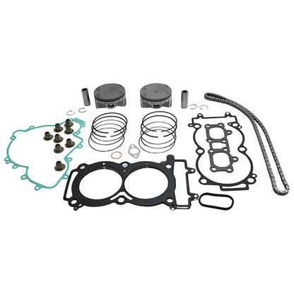 Vertex Pistons Vertex Piston 2016 Polaris ACE 900 EPS 900cc Top End Piston Kit VTKTC24398B VTKTC24398B Photo - Primary