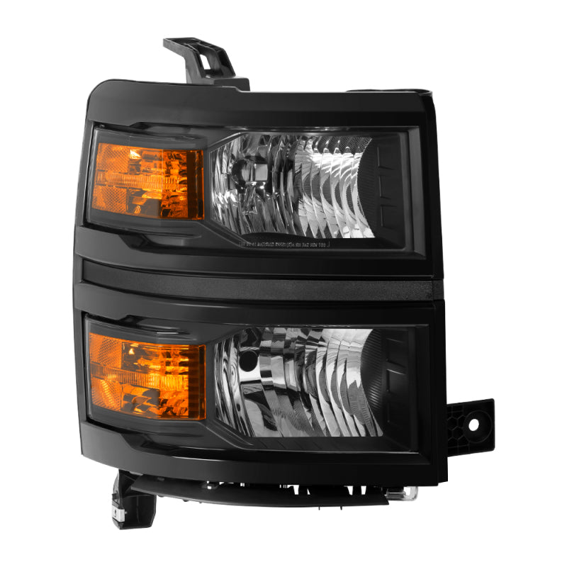 SPYDER xTune Chevy Silverado 14-15 Non-HD Passenger Side Headlight Black - OEM Right HD-JH-CS14-OEBK-R 9040115 9040115 Photo - Primary