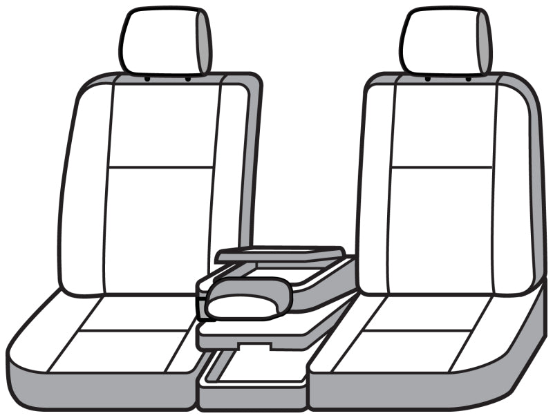 Covercraft 23-24 Ford SuperDuty Endura PrecisionFit Custom Front Row Seat Covers - Tan/Black GTF4347ABENTB GTF4347ABENTB Photo - out of package
