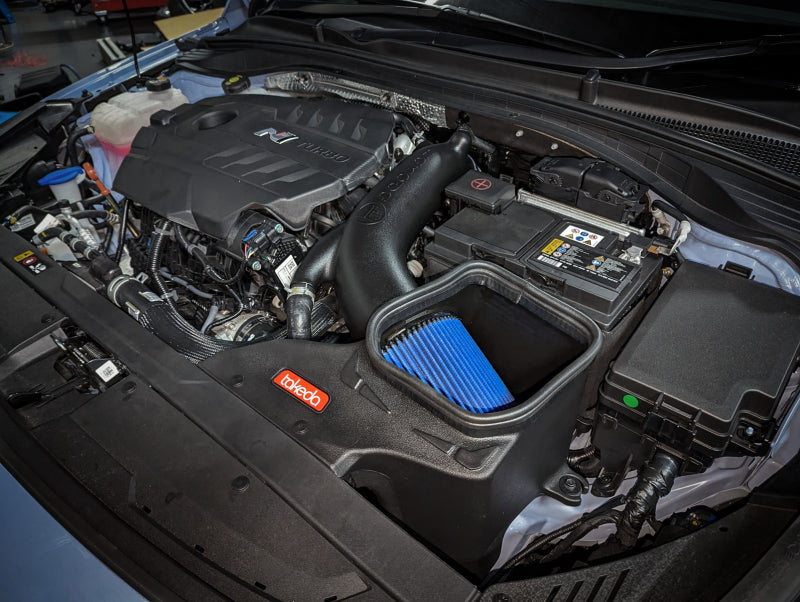 aFe MagnumFORCE Intake Stage-2 Pro 5R 17-23 Hyundai i30N L4-2.0L (t) 56-10035R 56-10035R Photo - Mounted