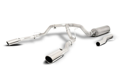 Gibson 2021 GMC Yukon/Chevy Tahoe 5.3L 2/4WD Cat-Back Dual Split Exhaust System - Stainless 65682 65682 Photo - Primary