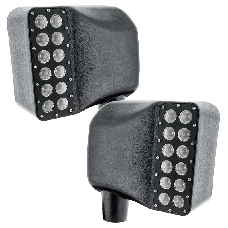 ORACLE Lighting Oracle Jeep Wrangler JK Off-Road Side Mirrors - 6000K 5751-001 5751-001 Photo - Primary