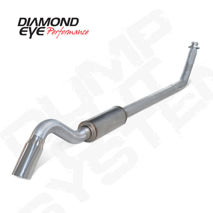 Diamond Eye Performance Diamond Eye 4in AL TURBO BACK SGL DUMP OUT 94-02 DODGE INCLUDING TIP K4212A-TD K4212A-TD Photo - Primary