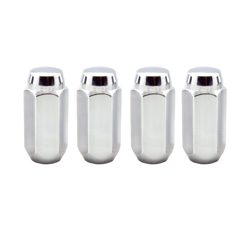 McGard Hex Lug Nut (Cone Seat) M14X1.5 / 22mm Hex / 1.945in. Length (4-Pack) - Chrome 64014 64014 Photo - Primary