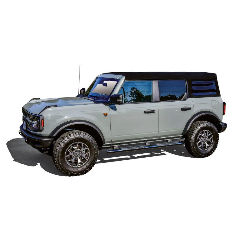 Westin 21-22 Ford Bronco (4-Door) PRO TRAXX 4 Oval Nerf Step Bars - Textured Black 21-24195 21-24195 Photo - Mounted