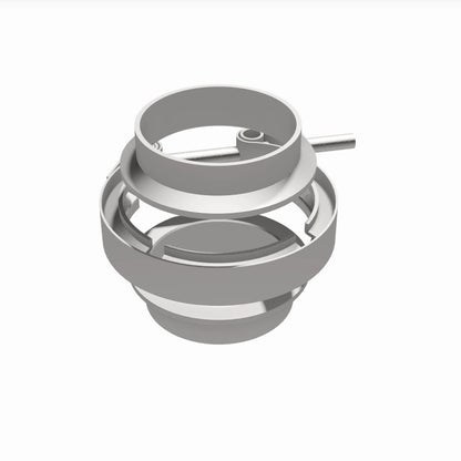 MagnaFlow Stainless Steel V-Band Clamp 10168 360 Degree Image Set