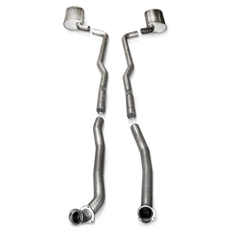Stainless Works 1964-67 Corvette Exhaust BB Automatic Trans 2-1/2in Factory Connect V6414300S V6414300S Photo - Primary