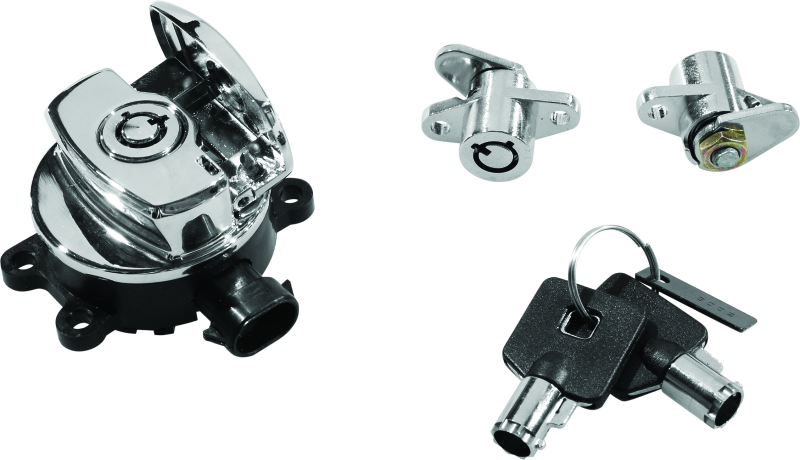 Bikers Choice Ign Switch Sddlbag Lock Kt Chr 483290 483290 Photo - Primary