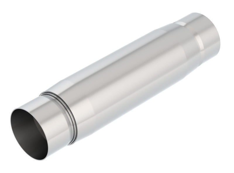 Borla CrateMuffler Resonator Option 3in Center/Center 3.5in Round x 10in - Null Sound Center/Center 400939 400939 Photo - Primary