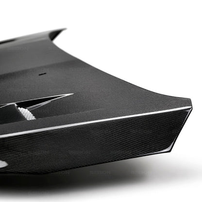Seibon 15-17 Ford Focus TV-Style Carbon Fiber Hood HD16FDFO-TV HD16FDFO-TV Photo - Primary