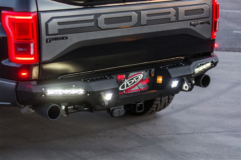 Addictive Desert Designs 17-18 Ford F-150 Raptor HoneyBadger Rear Bumper R117321430103 Photo - Mounted
