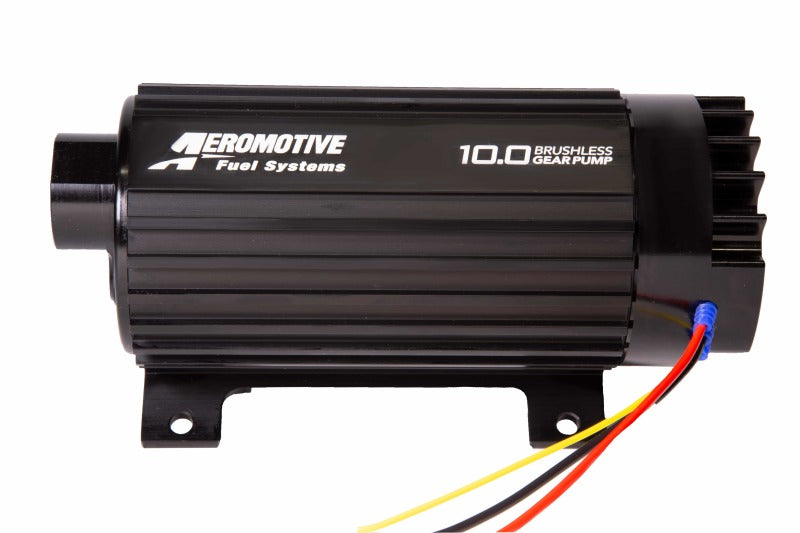 Aeromotive TVS In-Line Brushless Spur 10.0 External Fuel Pump 11198 11198 Photo - Close Up