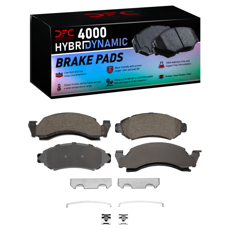 DFC DFC 4000 HybriDynamic Brake Pads Brakes, Rotors & Pads Brake Pads - OE main image