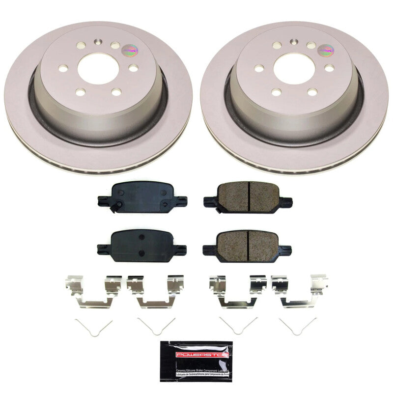 PowerStop Power Stop 21-22 Chevrolet Colorado Rear Z17 Coated Brake Kit CRK8761 CRK8761 Photo - Primary