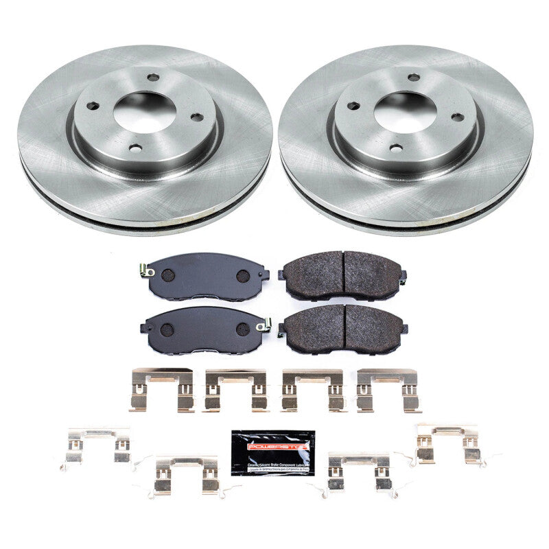 PowerStop Power Stop 09-14 Nissan Cube Front Track Day Brake Kit TDBK5817 TDBK5817 Photo - Primary