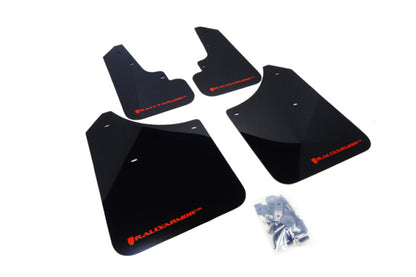 Rally Armor 2003-2008 Subaru Forester UR Black Mud Flap w/ Red Logo MF5-UR-BLK/RD Photo - Primary