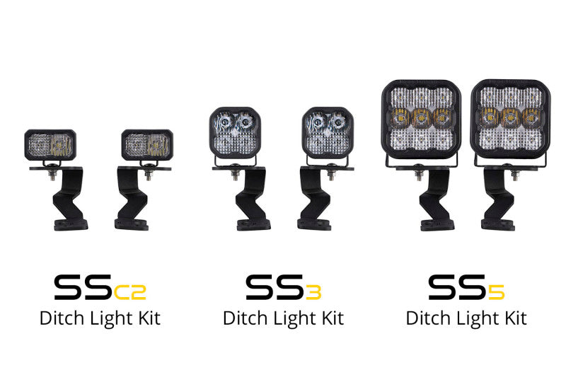 Diode Dynamics 2022 Toyota Tundra Stage Series Ditch Light Bracket Kit DD7388P DD7388P User 8