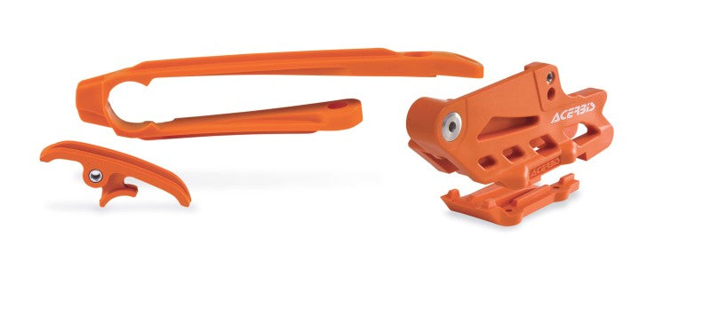Acerbis 12-16 KTM EXC Chain Guide/Slider Kit - Orange 2314050036 2314050036 Photo - Primary